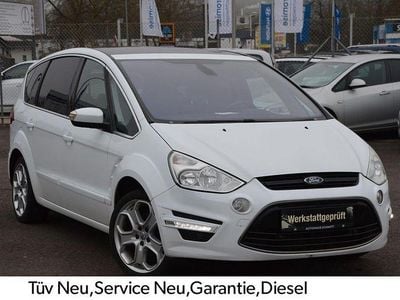 Gebraucht Ford S-MAX Titanium 140 PS (102 kW) 2014 Weiß Van / Kleinbus
