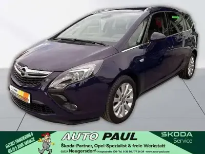 Gebraucht Opel Zafira Tourer Innovation 170 PS (125 kW) 2014 Blau Van / Kleinbus