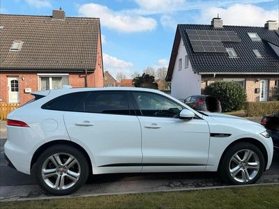 Gebraucht Jaguar F-Pace R-Sport 179 PS (131 kW) 2016 Weiß SUV