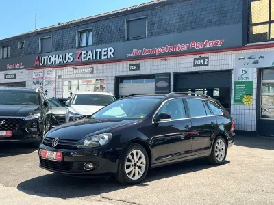 Gebraucht VW Golf VI Comfortline 122 PS (89 kW) 2011 Schwarz Kleinwagen