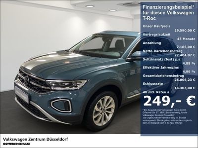 gebraucht VW T-Roc 2.0 TDI DSG Style Rückfahrkamera