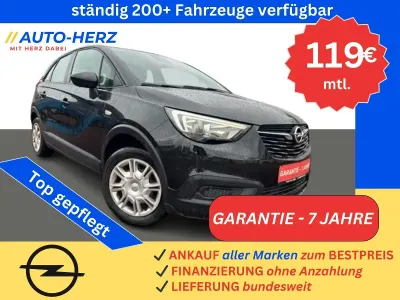 Gebraucht Opel Crossland X 82 PS (60 kW) 2020 Schwarz SUV