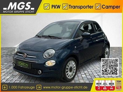 Gebraucht Fiat 500 Lounge 69 PS (50 kW) 2020 Blau Limousine