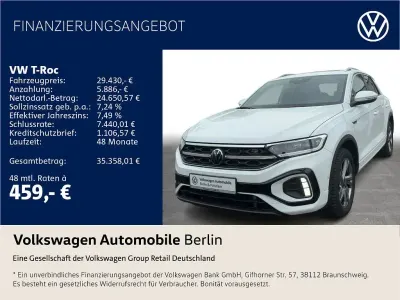 Brugt VW T-Roc R-line 150 HK (110 kW) 2023 Hvid SUV