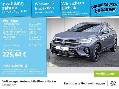 Usata VW Taigo R-line 150 CV (110 kW) 2025 Grigio SUV