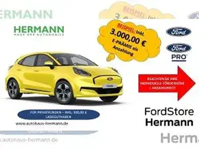 Neu Ford Puma Gen-E 123 kW (168 PS) 2025 Gelb (electric yellow metallic) SUV
