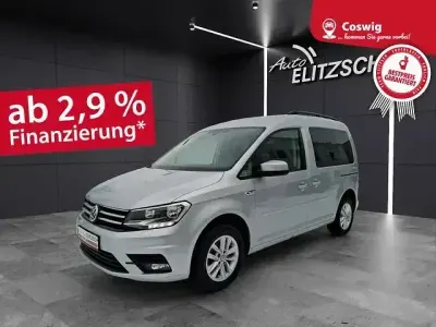 Używany VW Caddy Comfortline 102 KM (75 kW) 2021 Srebrny Minivan