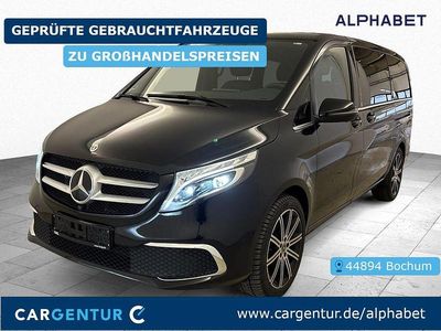 Obsidianschwarz Gebraucht 2022 Mercedes V300 Exclusive Van / Kleinbus | 63.490 € (Superpreis)