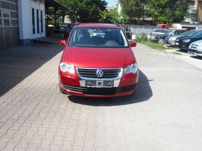 Gebraucht VW Touran Trendline 140 PS (102 kW) 2007 Rot Van / Kleinbus