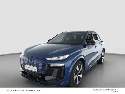 Gebraucht Audi Q6 e-tron Comfort 185 kW (252 PS) 2025 Ascariblau metallic SUV