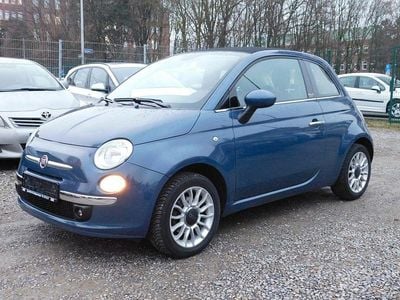 Gebraucht Fiat 500C Lounge 101 PS (74 kW) 2013 Blau Cabrio