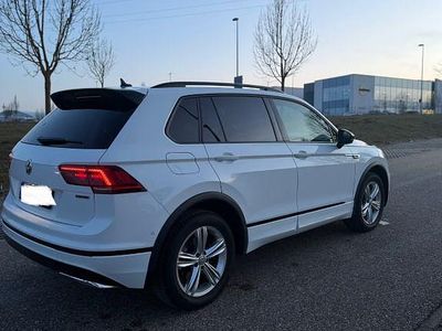 Brugt VW Tiguan R-line 240 HK (176 kW) 2019 Hvid SUV