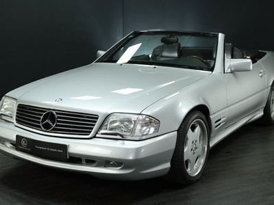 Gebraucht Mercedes SL600 AMG 442 PS (325 kW) 1996 Brillantsilbermetallic 744 Cabrio