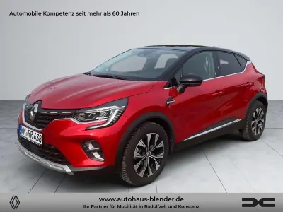 Gebraucht Renault Captur Techno 159 PS (116 kW) 2024 Dezirrot metallic, dach black SUV