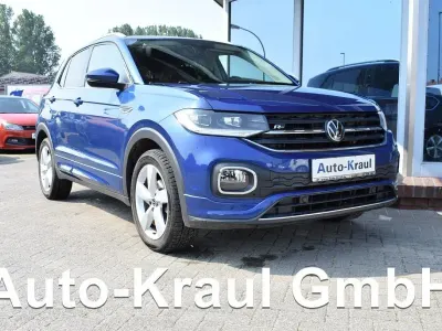 Gebraucht VW T-Cross R-line 110 PS (80 kW) 2021 Blau SUV