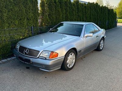 Usata Mercedes SL500 326 CV (239 kW) 1991 Argento Cabrio