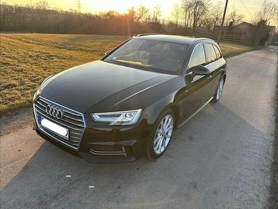 Schwarz Gebraucht 2017 Audi A4 S-Line Kombi | 14.245 € (Fairer Preis)