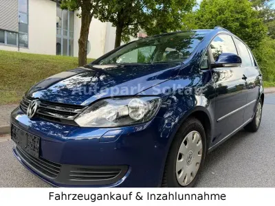 Gebraucht VW Golf Plus Cross Comfortline 122 PS (89 kW) 2009 Blau Van / Kleinbus