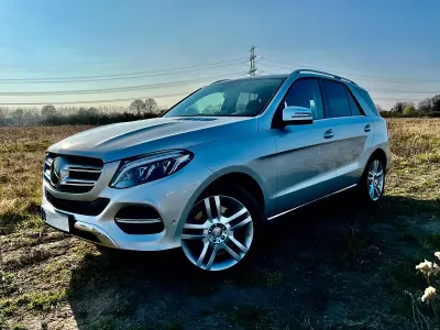 Brugt Mercedes GLE500 455 HK (334 kW) 2017 Sølv SUV