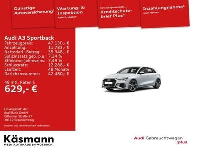 gebraucht Audi A3 Sportback S line 35 TDI S tronic