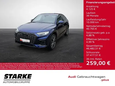 Gebraucht Audi Q5 Sportback S-Line 204 PS (150 kW) 2024 Blau SUV