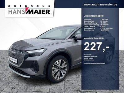 Gebraucht Audi Q4 Sportback e-tron Ambiente 125 kW (170 PS) 2022 Taifungrau metallic SUV