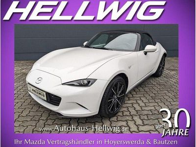 Gebraucht Mazda MX5 Exclusive 184 PS (135 kW) 2024 Arctic white Cabrio