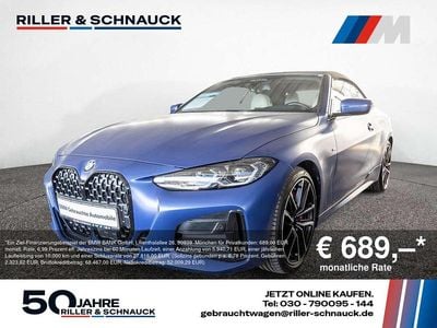 Gebraucht BMW 440 340 PS (250 kW) 2023 Frozen portimao blau Cabrio