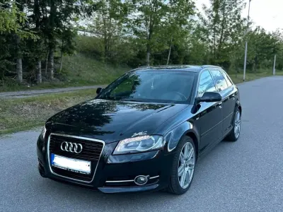 Gebraucht Audi A3 Sportback Ambition 125 PS (91 kW) 2010 Schwarz Kleinwagen