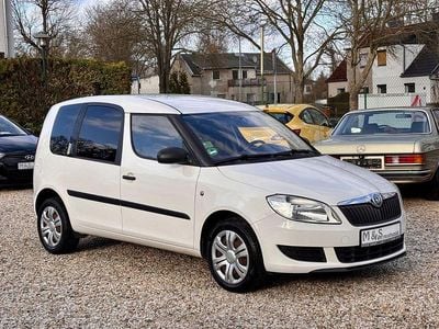 Gebraucht Skoda Roomster Plus Edition 69 PS (50 kW) 2012 Weiß Van / Kleinbus