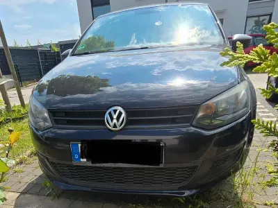 Gebraucht VW Polo Team 60 PS (44 kW) 2010 Schwarz Kleinwagen