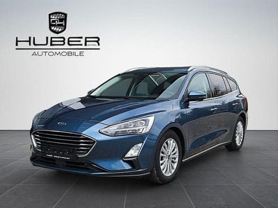 Usata Ford Focus Titanium 120 CV (88 kW) 2018 Blu Station wagon