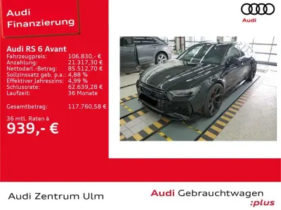 Używany Audi RS6 Performance 630 KM (463 kW) 2024 Czarny Kombi