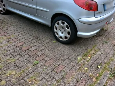 Gebraucht Peugeot 206 109 PS (80 kW) 2003 Silber Cabrio