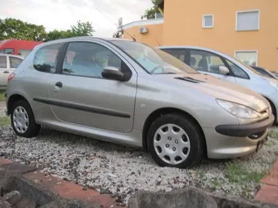 Gebraucht Peugeot 206 Filou 60 PS (44 kW) 2004 Aschgrau/metalliclackierung Kleinwagen