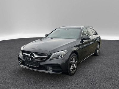 Grau Gebraucht 2020 Mercedes C300e AMG line Limousine | 28.500 € (Guter Preis)