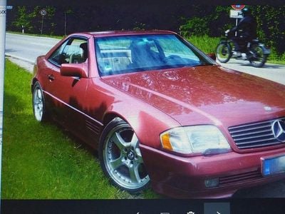 Gebraucht Mercedes SL500 326 PS (239 kW) 1989 Rot Cabrio
