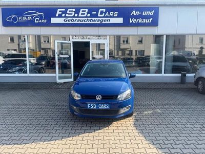 Gebraucht VW Polo Trendline 60 PS (44 kW) 2010 Blau Kleinwagen