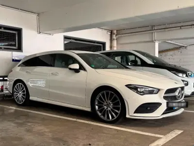 Gebraucht Mercedes CLA220 Shooting Brake AMG line 190 PS (139 kW) 2019 Weiß Kombi