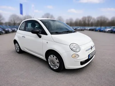 Gebraucht Fiat 500 86 PS (63 kW) 2011 Weiß Kleinwagen