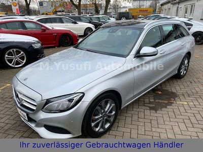 gebraucht Mercedes C220 d T 9G-TR. PANORAMA|LED|AHK|NAVI|T-LEDER