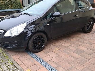 Gebraucht Opel Corsa 80 PS (58 kW) 2008 Schwarz Kleinwagen