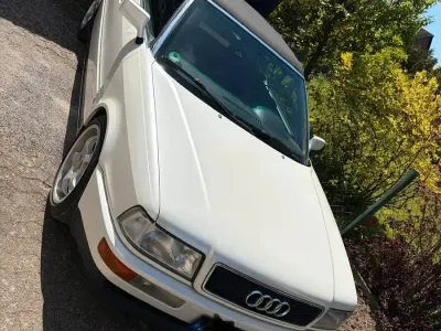 Gebraucht Audi Cabriolet 133 PS (97 kW) 1994 Weiß Cabrio