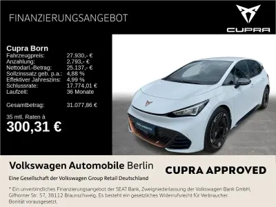 Gebraucht Cupra Born 169 kW (231 PS) 2022 Eisweiß Kleinwagen