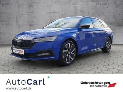 Gebraucht Skoda Octavia SportLine 150 PS (110 kW) 2022 Energyblau Kombi