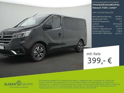 Gebraucht Renault Trafic Life 150 PS (110 kW) 2025 Schwarz midnight Van / Kleinbus