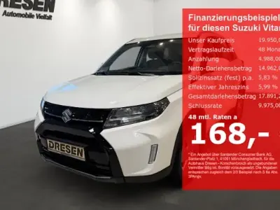 Neu Suzuki Vitara Club 110 PS (80 kW) 2026 Weiß SUV