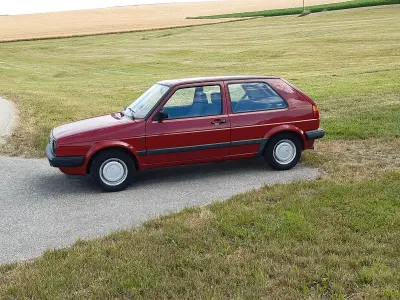 Gebraucht VW Golf II 60 PS (44 kW) 1991 Rot Kleinwagen