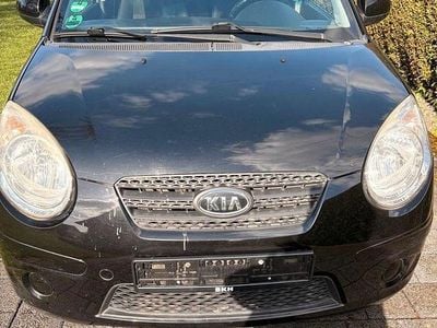 Usata Kia Picanto Attract 65 CV (47 kW) 2009 Nero Utilitaria