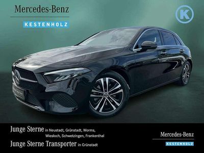 Gebraucht Mercedes A200 Progressive 163 PS (119 kW) 2024 Unilack nachtschwarz Limousine